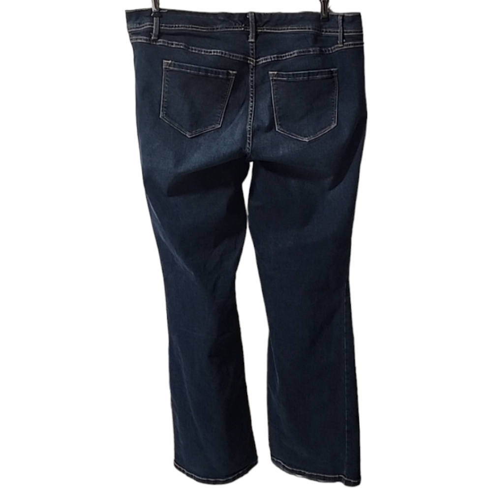 TORRID Luxe Slim Boot Super Stretch Jeans 18 Tall Mid Rise Bootcut Flare Denim - Picture 3 of 10